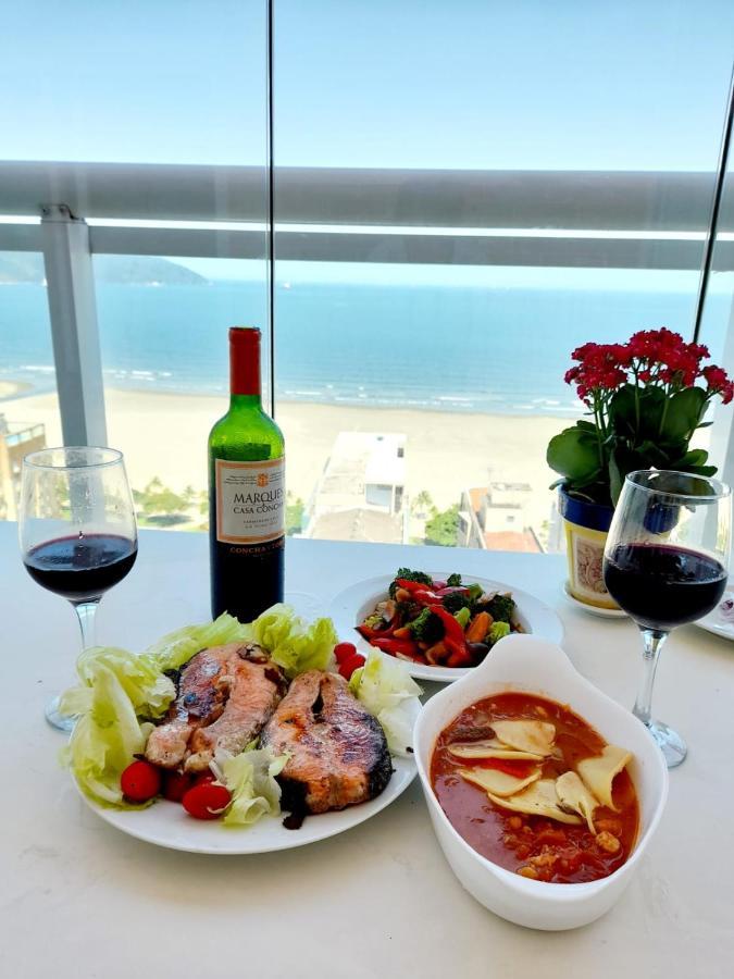 Apartamento Apto Com Vista Pro Mar Em Completo Em Frente A Praia! Santos (Sao Paulo)